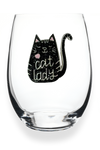 Cat Lady Glass