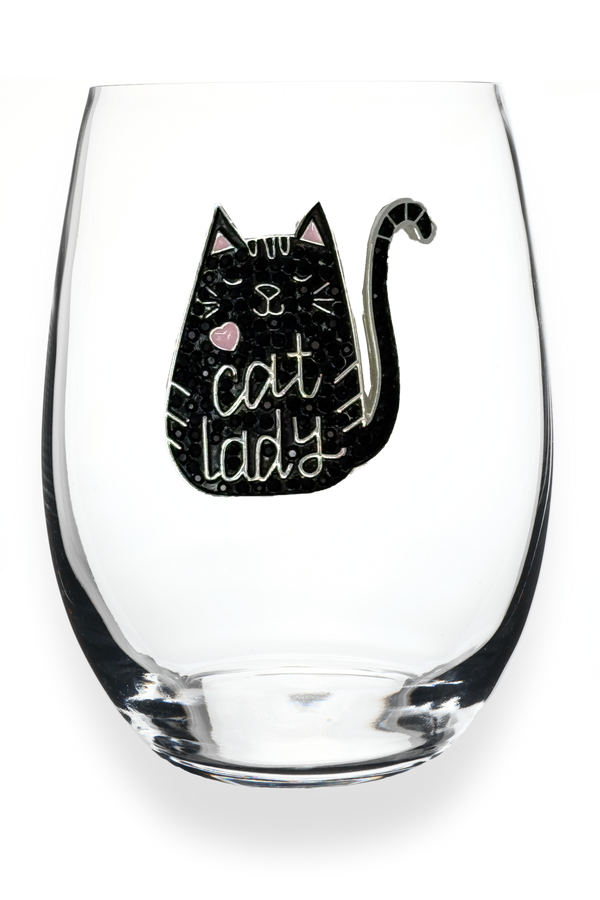 Cat Lady Glass