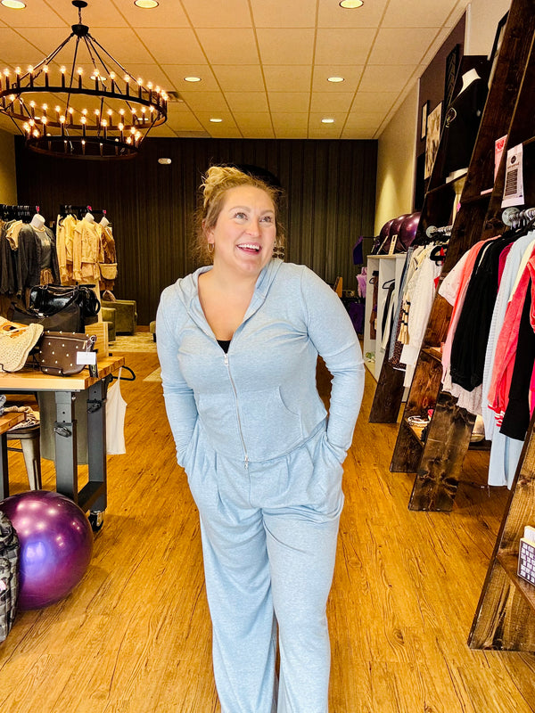 Zip Hoodie Lounge Set