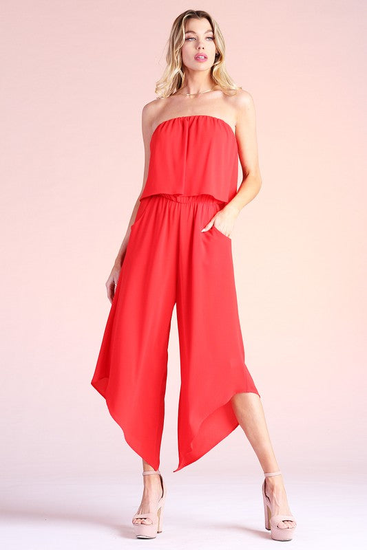 Strapless Jumpsuit