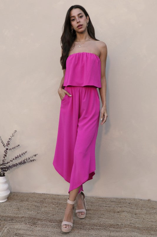 Strapless Jumpsuit