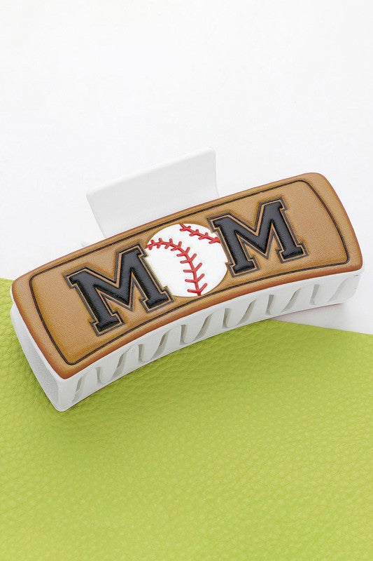 Sports Mom Hair Clip