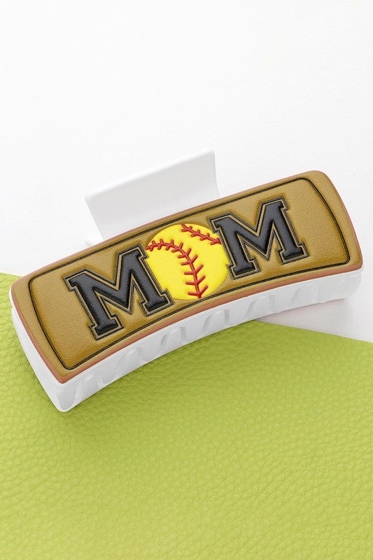 Sports Mom Hair Clip