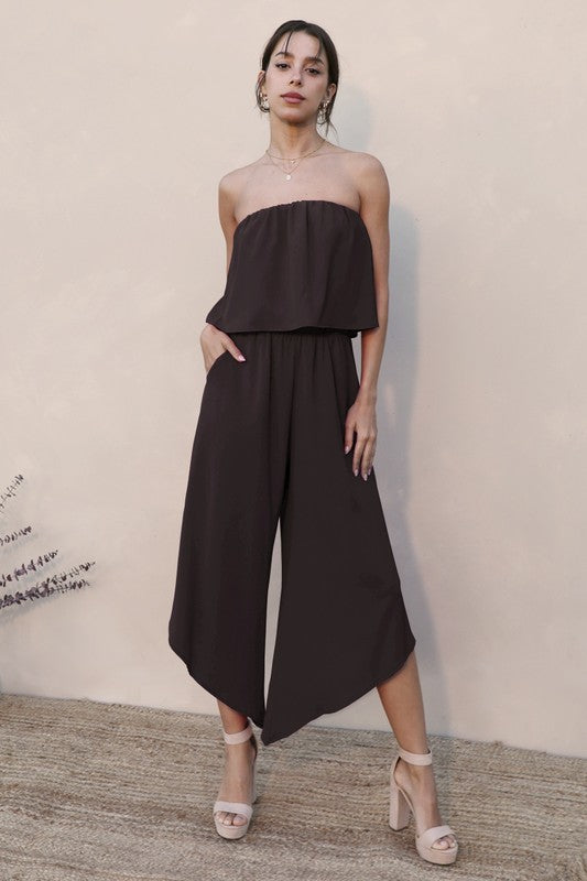Strapless Jumpsuit