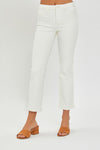 Risen Cream Jeans
