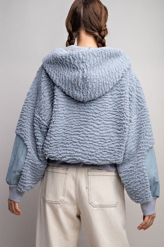 Teddy Zip Up Jacket
