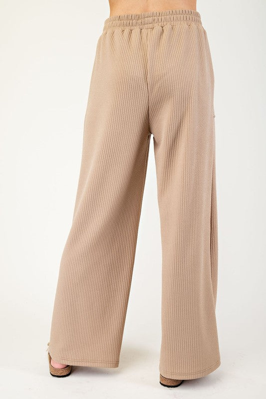 Ribbon Drawstring Pants