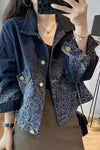 Gradient Leopard Jacket