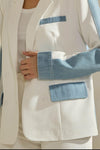 Color Block Blazer