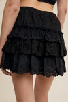 Tiered Lace Shorts