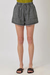 Frayed Drawstring Shorts