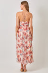 Criss Cross Back Maxi Dress
