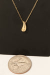 Dainty Tear Pendant Necklace