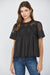 Noir Babydoll Top