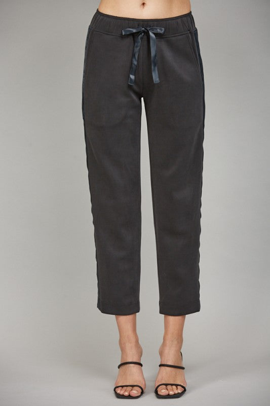 Satin Trim Lounge Pants