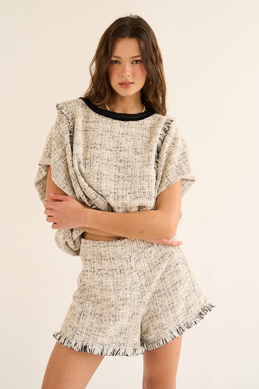 Bubble Top Short Set