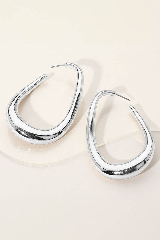 Modern Muse Hoop Earrings