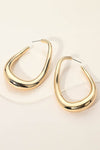Modern Muse Hoop Earrings