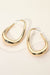 Modern Muse Hoop Earrings
