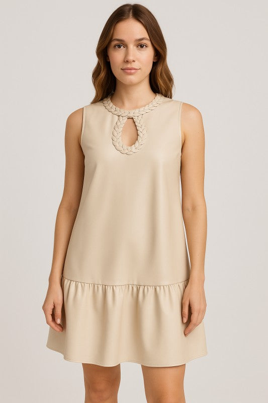 Braided Edge Dress