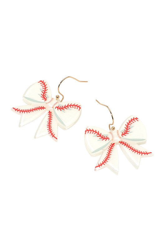 Sport Bow Earrings