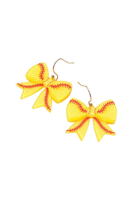 Sport Bow Earrings