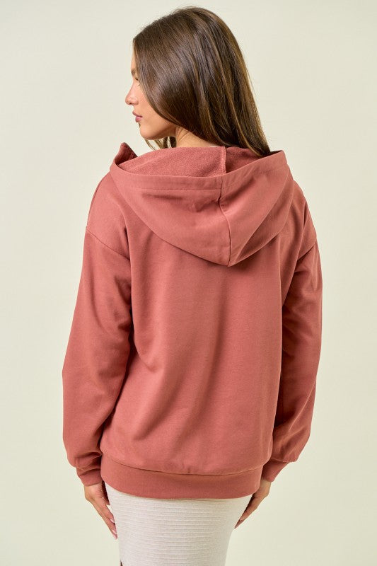 Half Zip Hoodie