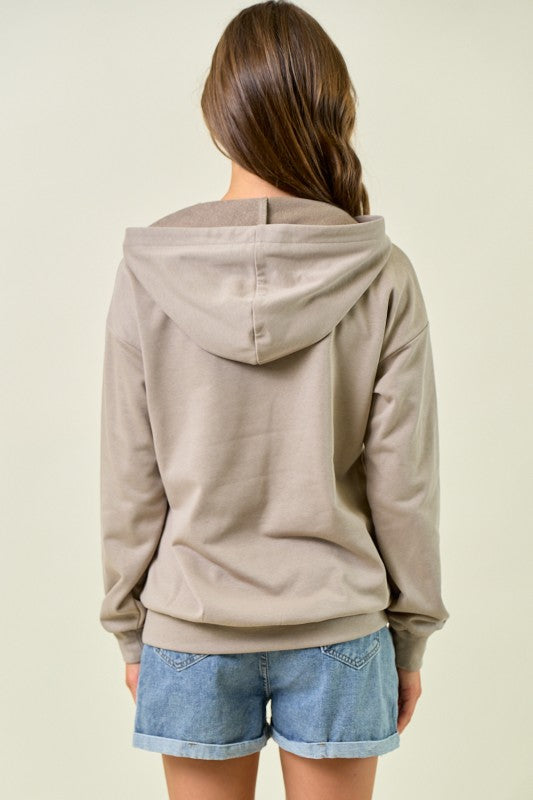 Half Zip Hoodie
