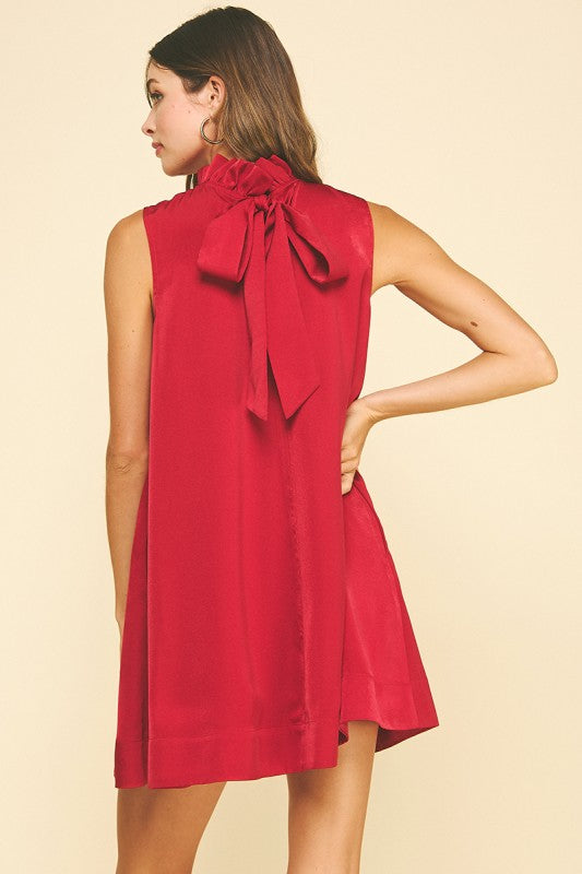 Lumen Tie-Back Dress