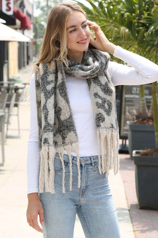 Leopard Scarf