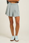Pleat Shorts