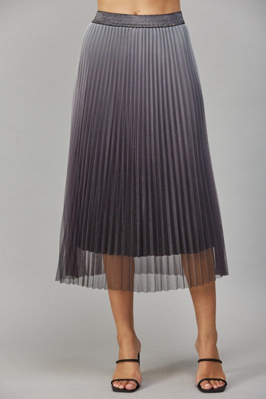 Echo Pleated Skirt