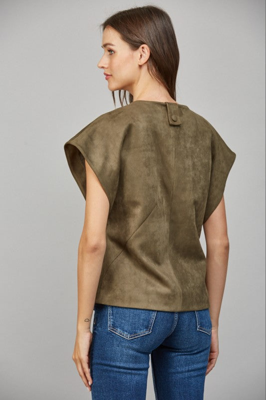 Suede Whisper Vest