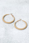 Resin Hoop Earrings