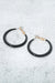 Resin Hoop Earrings