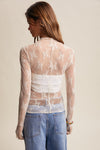 Sheer Lace Top