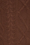 Short Sleeve Cable Sweater