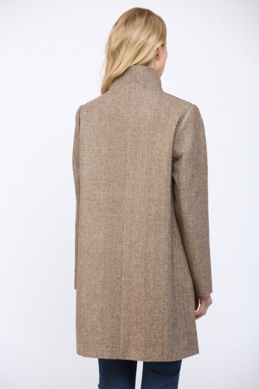 High Collar Coat
