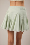 Lace Trim Skort