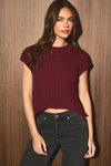 Cap Sleeve Sweater