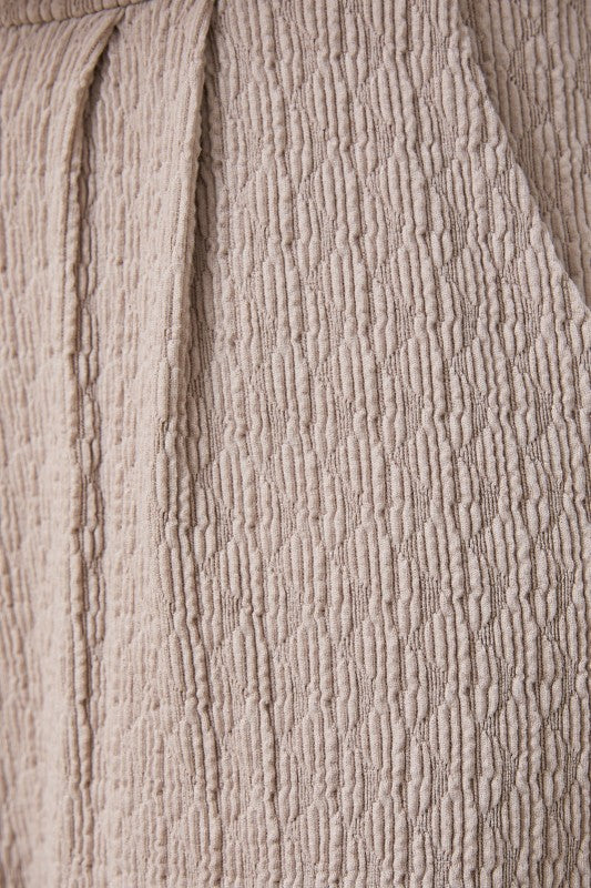 Pleated Detail Shorts