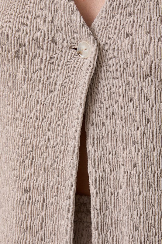 V-neck Sleeveless Tunic Top
