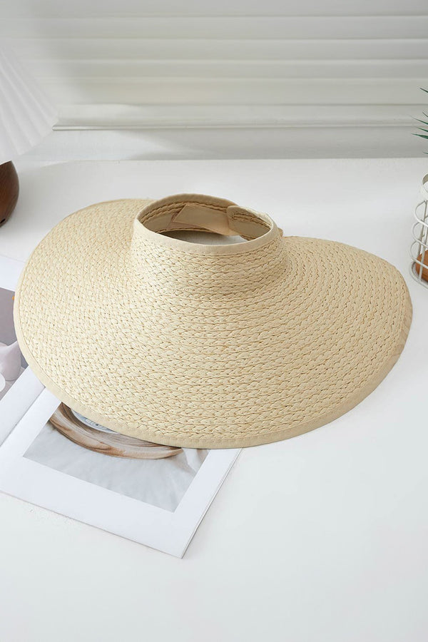 Wide Brim Visor Hat
