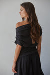 Off Shoulder Drape Top