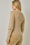 Washed Mock Neck