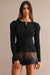 Puff Shoulder Cardigan