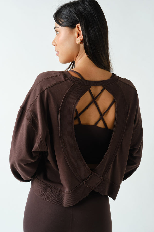 Open Back Tee