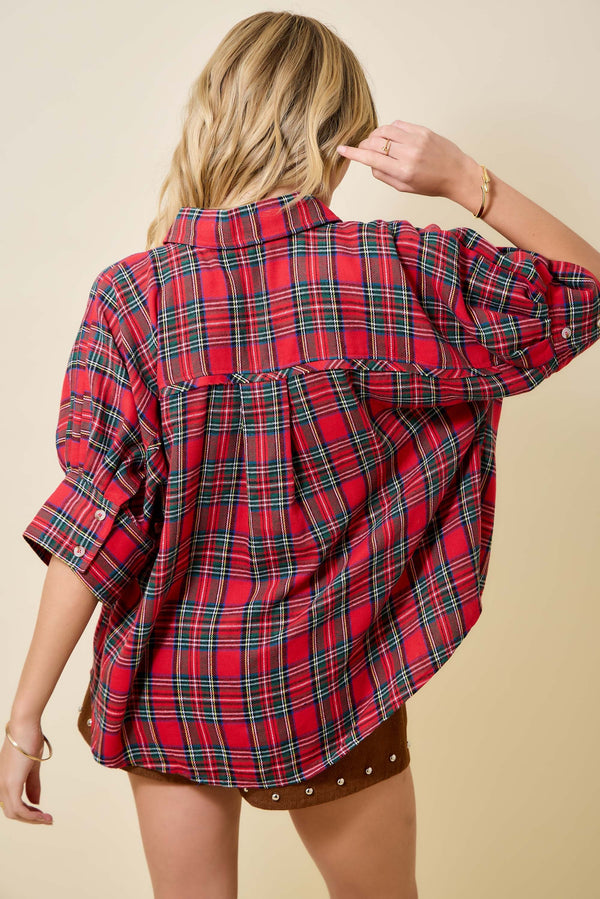 Plaid Button Down 2