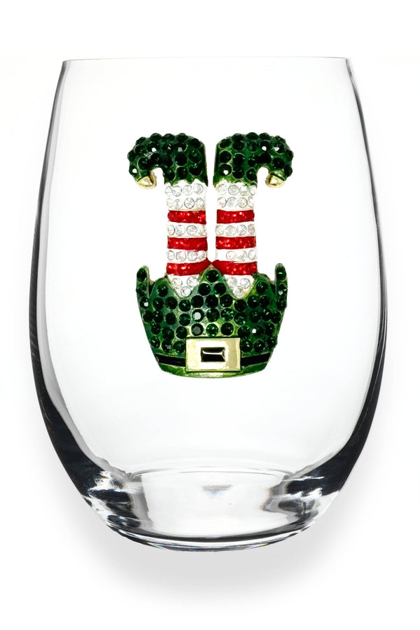Elf Feet Wine Glass