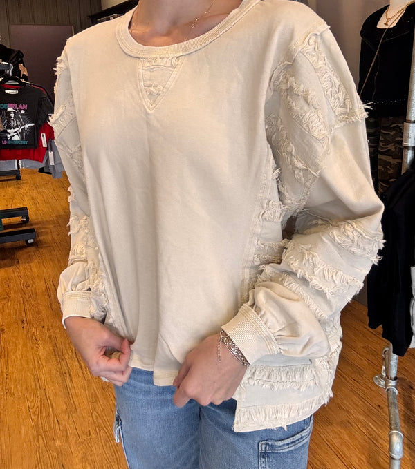 Fringe Accent Top